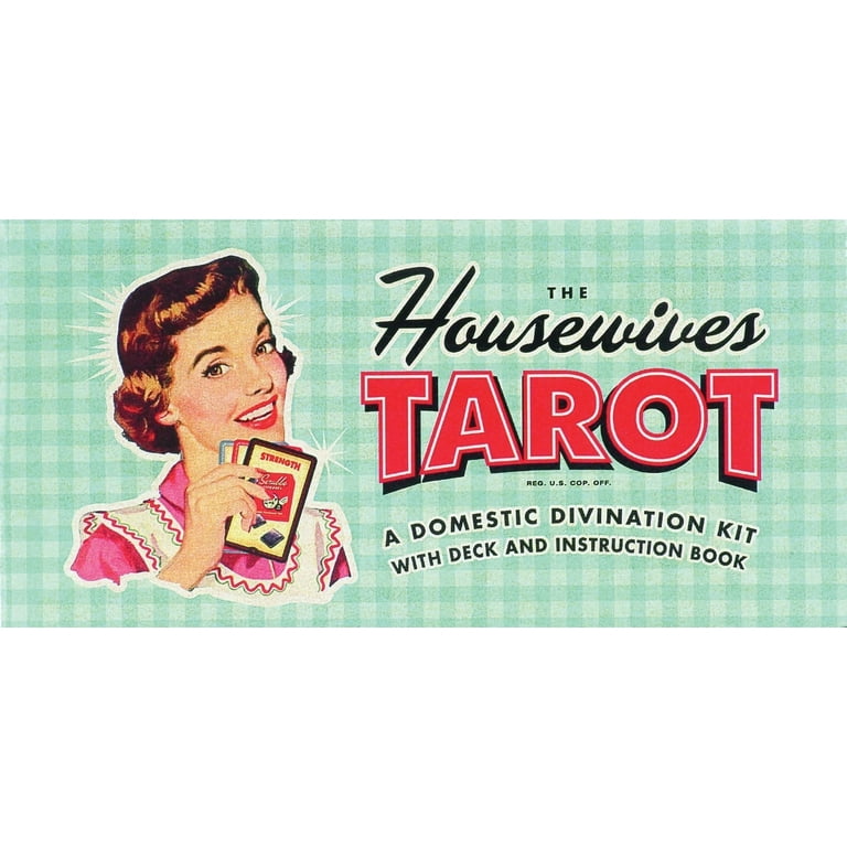 Quirk Books The Housewives Tarot Hardcover with 78-Card Deck