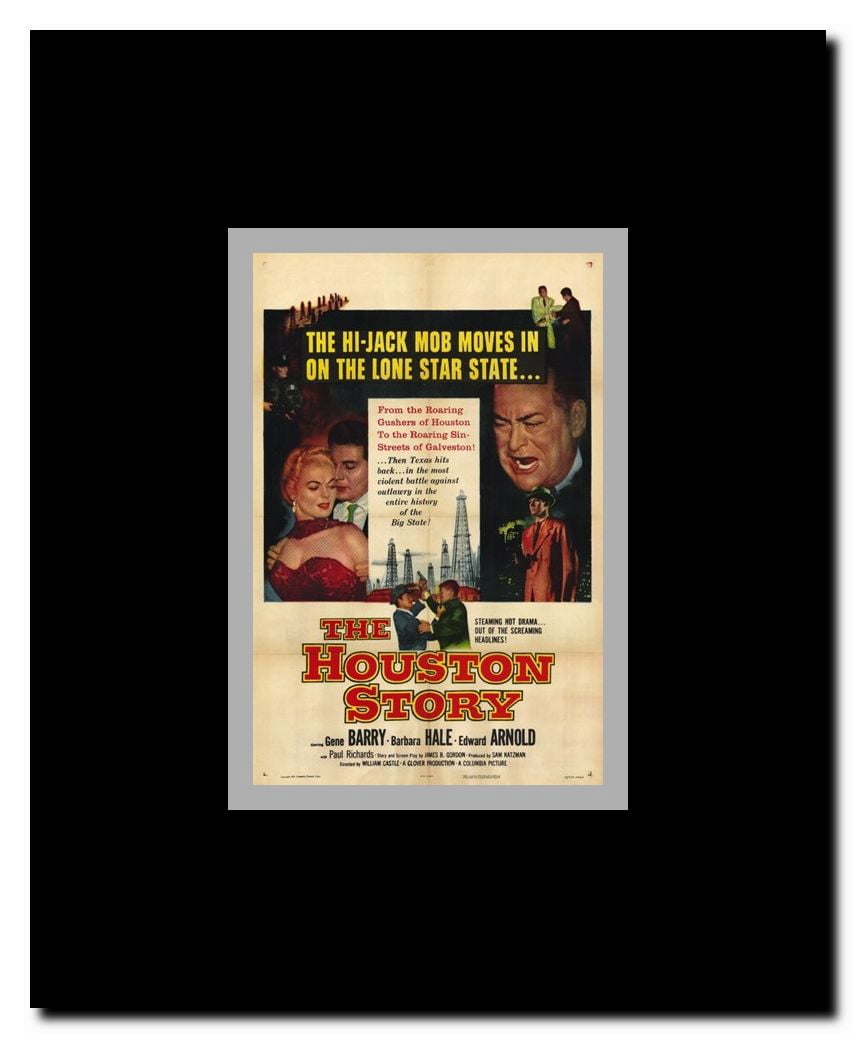 The Houston Story Framed Movie Poster