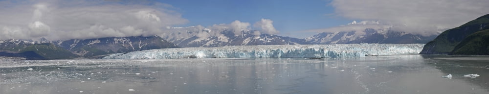 The Hubbard Glacier Canvas Art - Robert GendlerStocktrek Images (33 x 7)