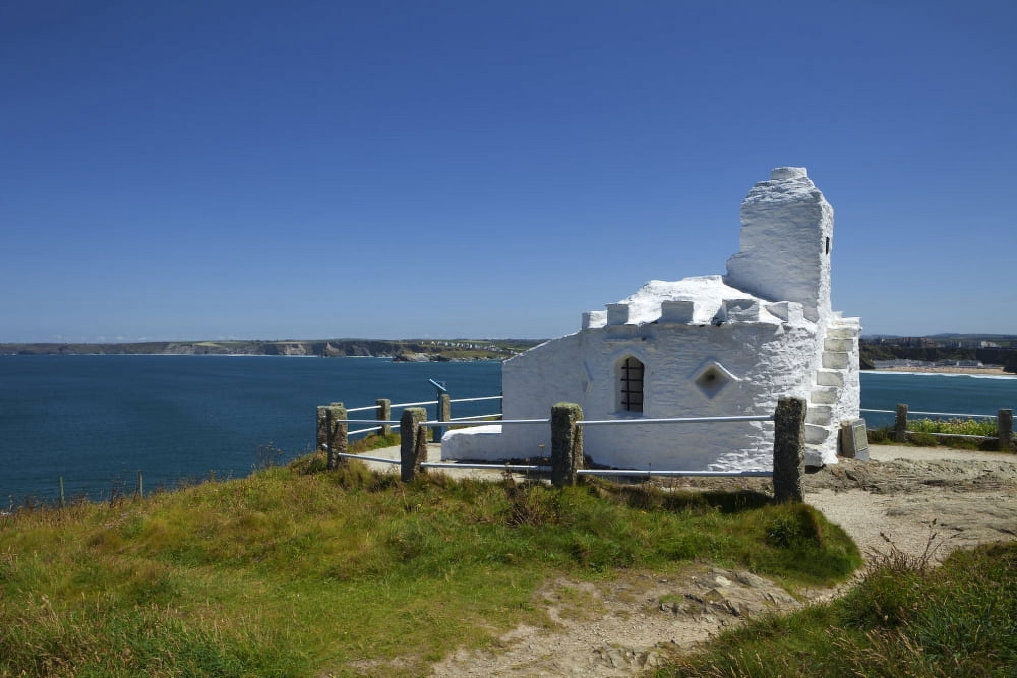 The Huers Hut Newquay Cornwall England Canvas Art - Panoramic Images (36 x 12)