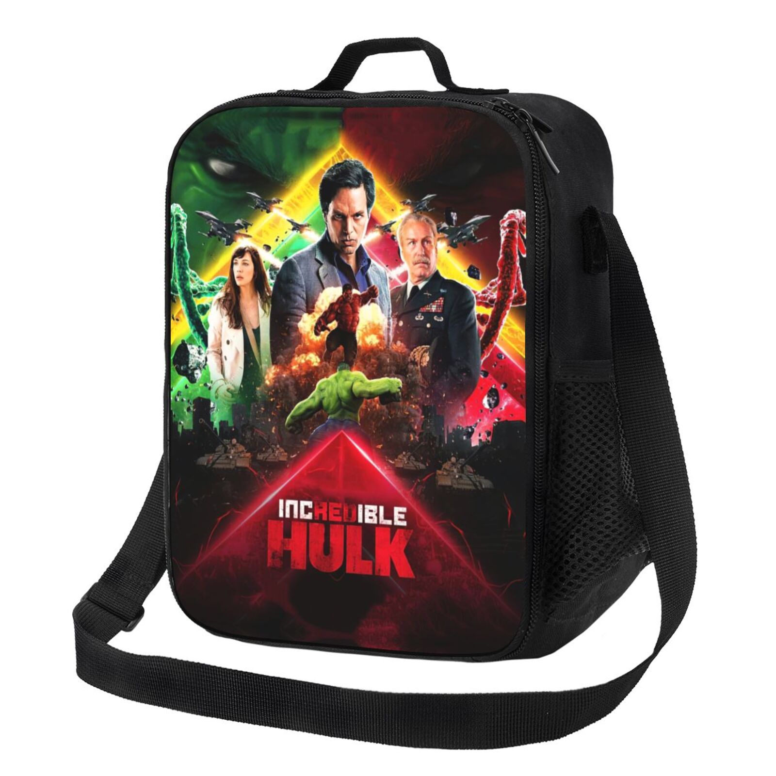 The Hulk Lunch Bag Insulated Thermal Boxes with Shoulder Strap & Handle ...