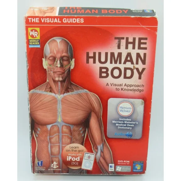 The Human Body - Visual Approach To Knowledge Pc Dvd-Rom For Win Xp/7, Explore +