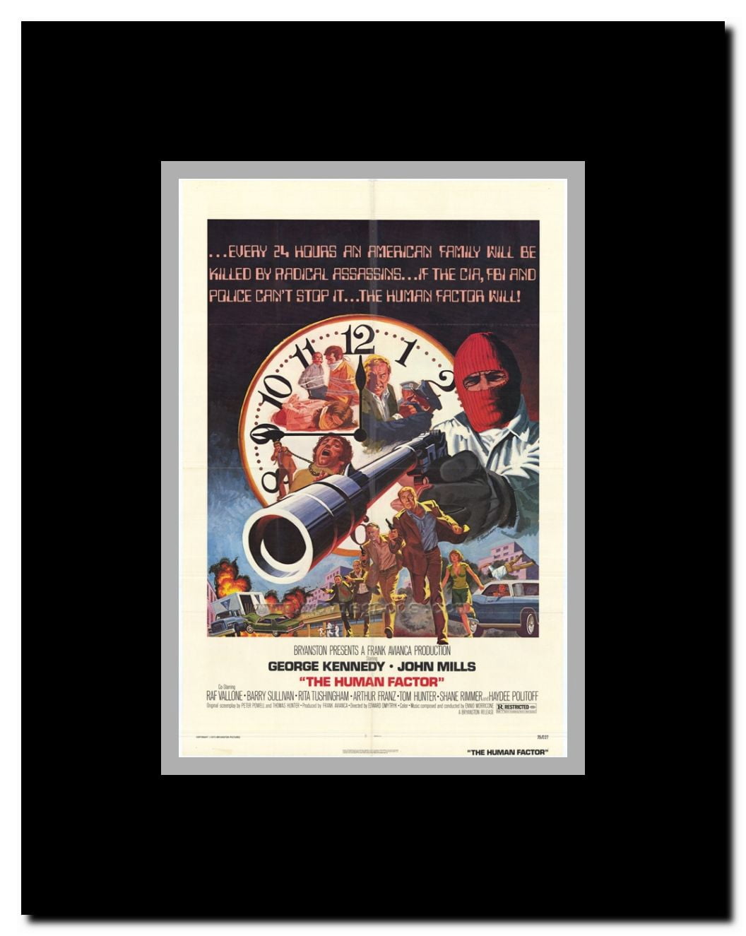 The Human Factor Framed Movie Poster