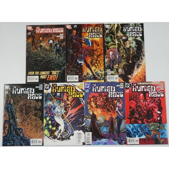 The Human Race #1-7 VF/NM complete series Ben Raab ; DC