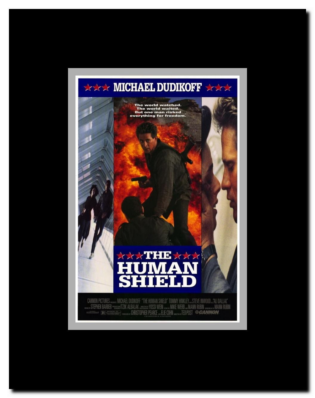 The Human Shield Framed Movie Poster