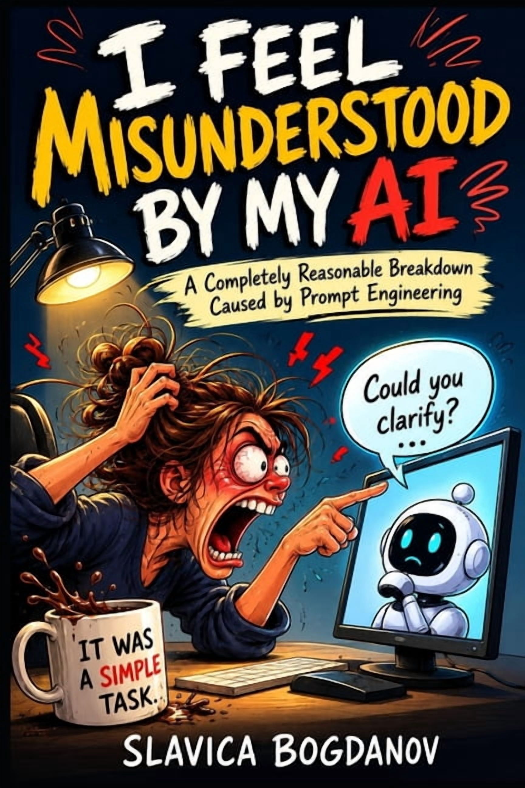 The Human vs. AI Survival Guide I Feel Misunderstood by My AI: A Completely Reasonable Breakdown Caused by Prompt Engineering, (Paperback)