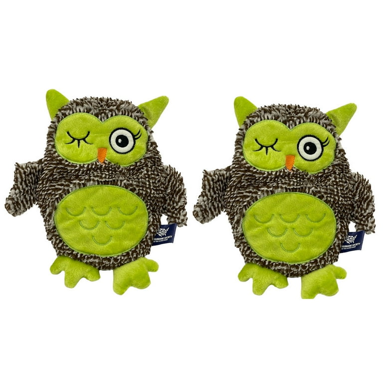 Squeaky owl dog clearance toy