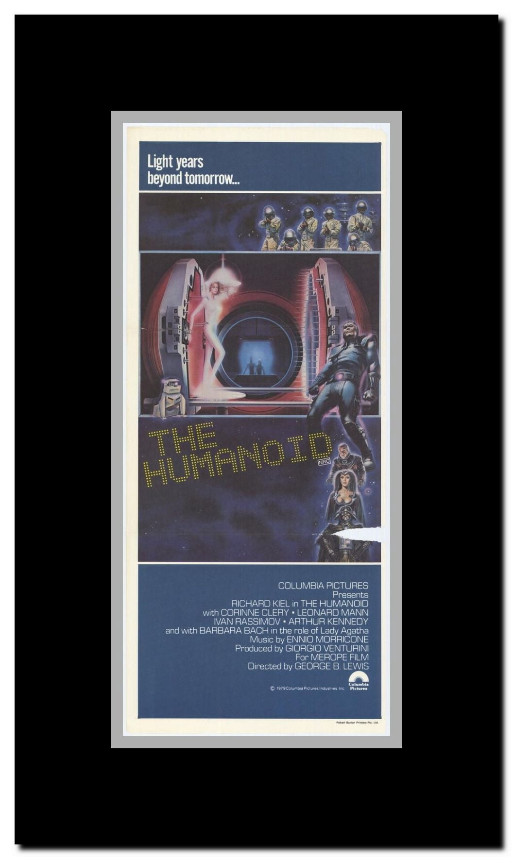 The Humanoid Framed Movie Poster