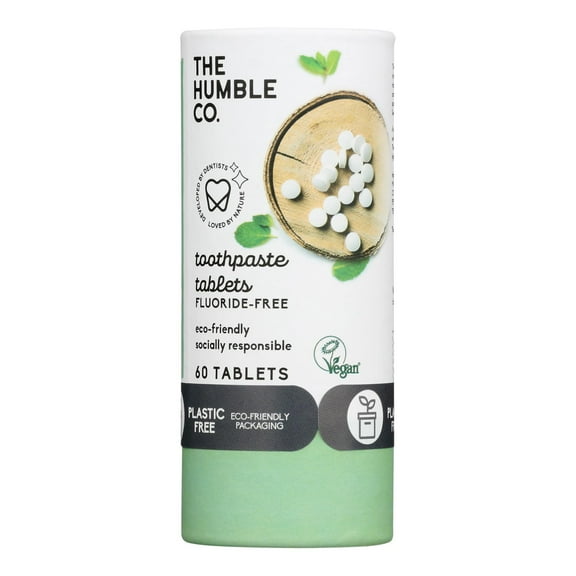 Humble Co - Tthpst Tab Mint Flrde Fre - Case of 6-60 CT