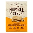 thumbnail image 1 of The Humble Seed, Grain & Gluten Free Crackers, Everything, 4.25 oz (Pack Of 6), Tasty Snacks, 1 of 4