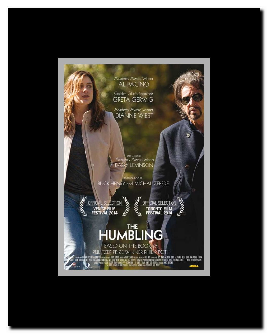 The Humbling Framed Movie Poster