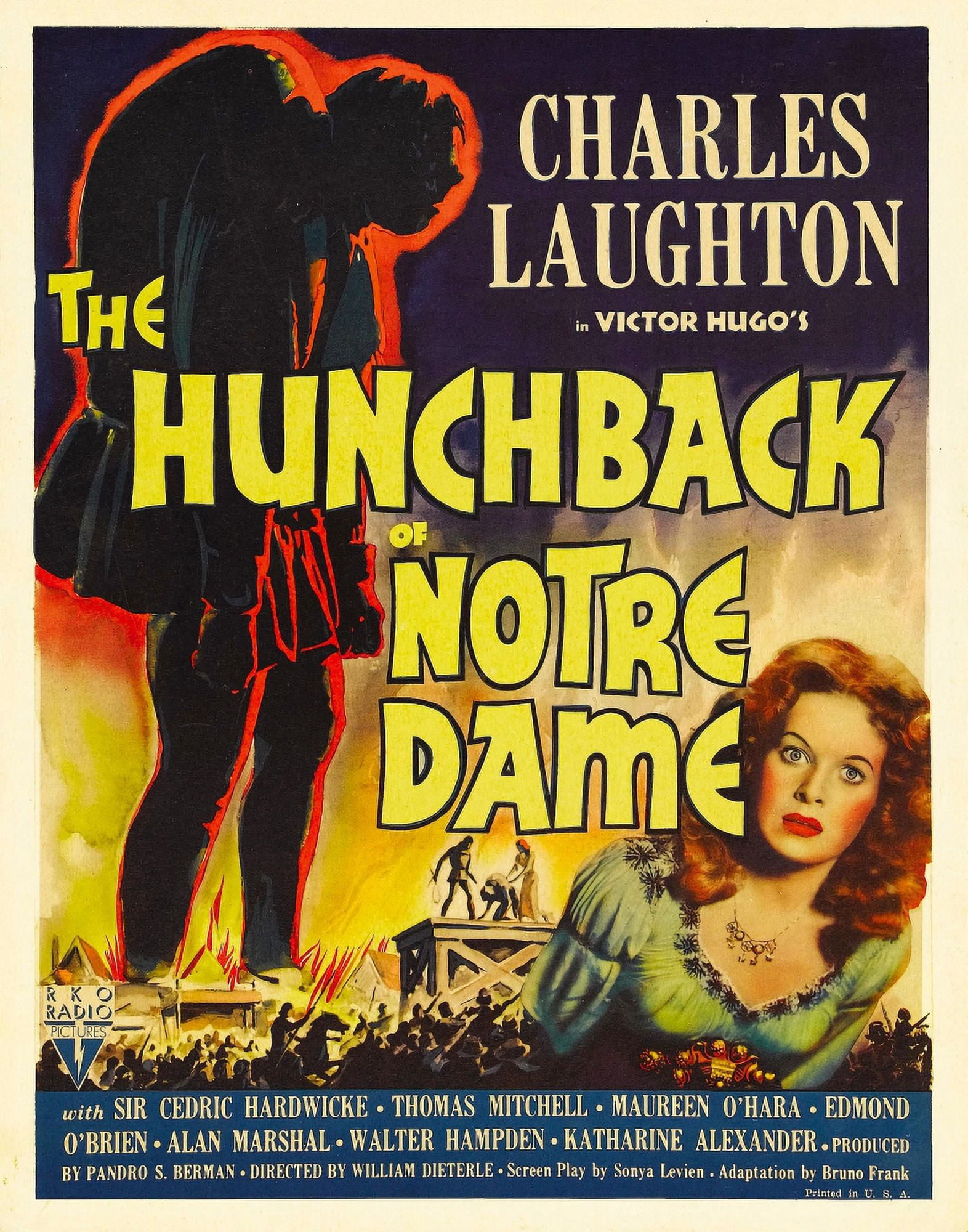 The Hunchback Of Notre Dame Canvas Art - (11 x 17)