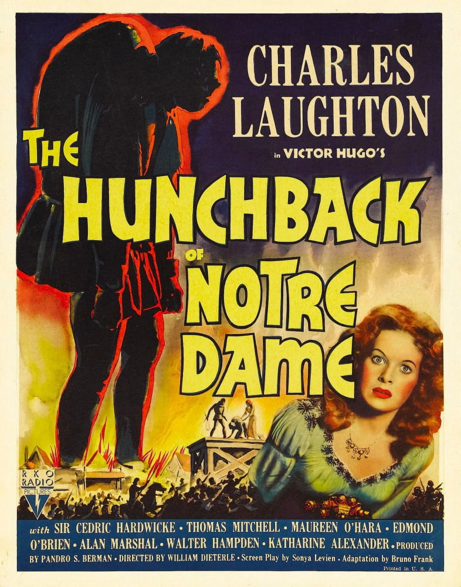 The Hunchback Of Notre Dame Canvas Art - (24 x 36)