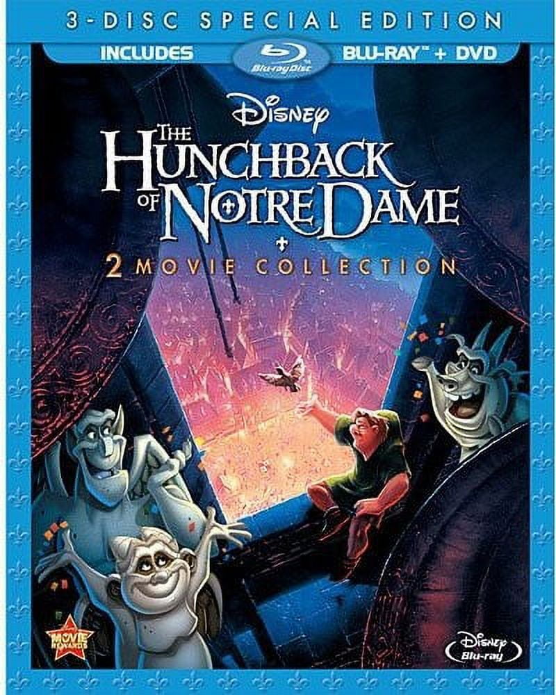 The Hunchback of Notre Dame 2-Movie Collection (Blu-ray + DVD), Disney, Kids & Family