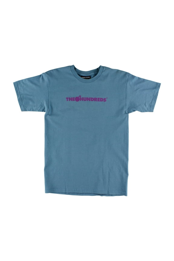 Bar Logo Halftone Mens Knits & Tees Size S, Color: Blue/Purple
