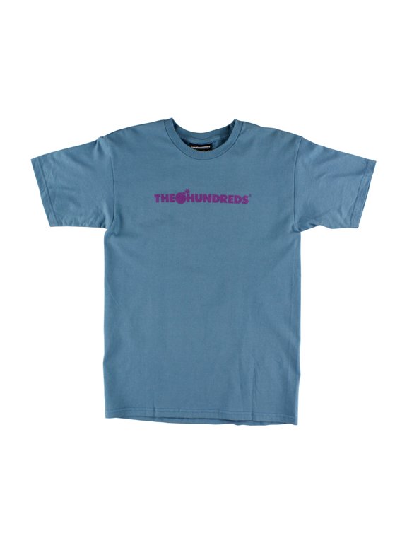 Bar Logo Halftone Mens Knits & Tees Size S, Color: Blue/Purple
