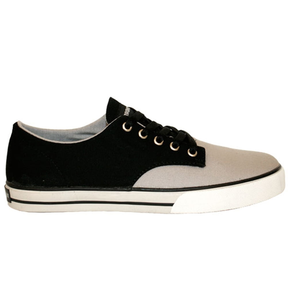 The Hundreds Johnson Low Top Black Grey Shoes US Size 8.5