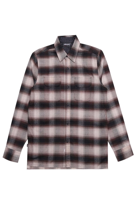 Mens Hombre Long Sleeevs Flannel Shirt