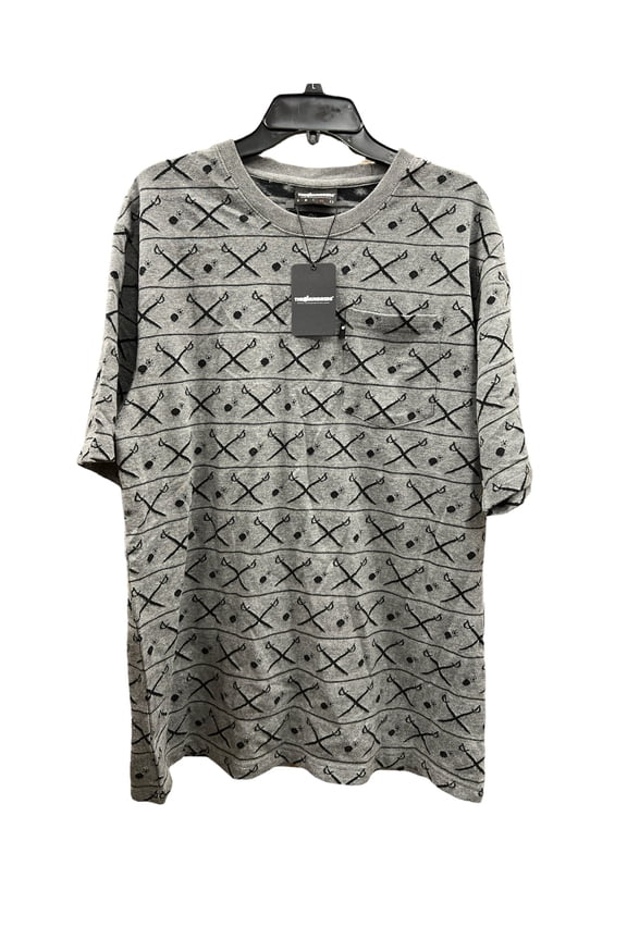 Mens Sweatshirt,Grey,Small