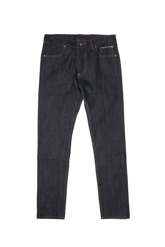 Mens Washed Straight Jeans,Indigo,30