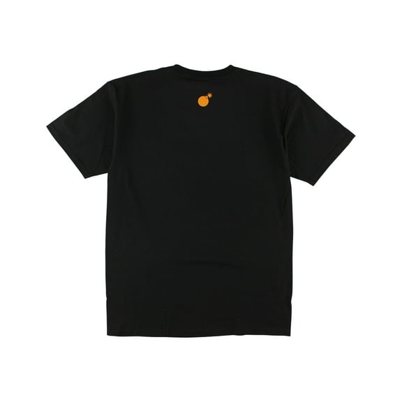 The Hundreds Tail T-Shirt Mens Knits & Tees Size S, Color: Black/Orange