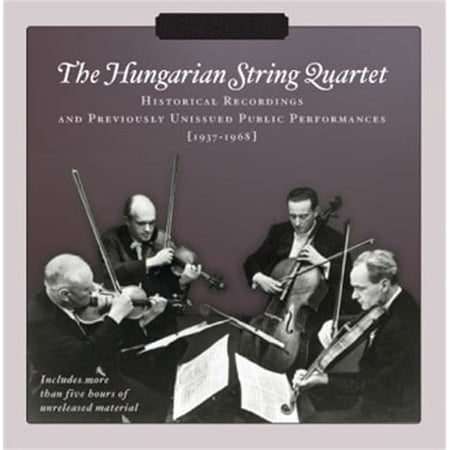The Hungarian Quartet - Historical Recordings 1937-1968 - Music & Performance - CD