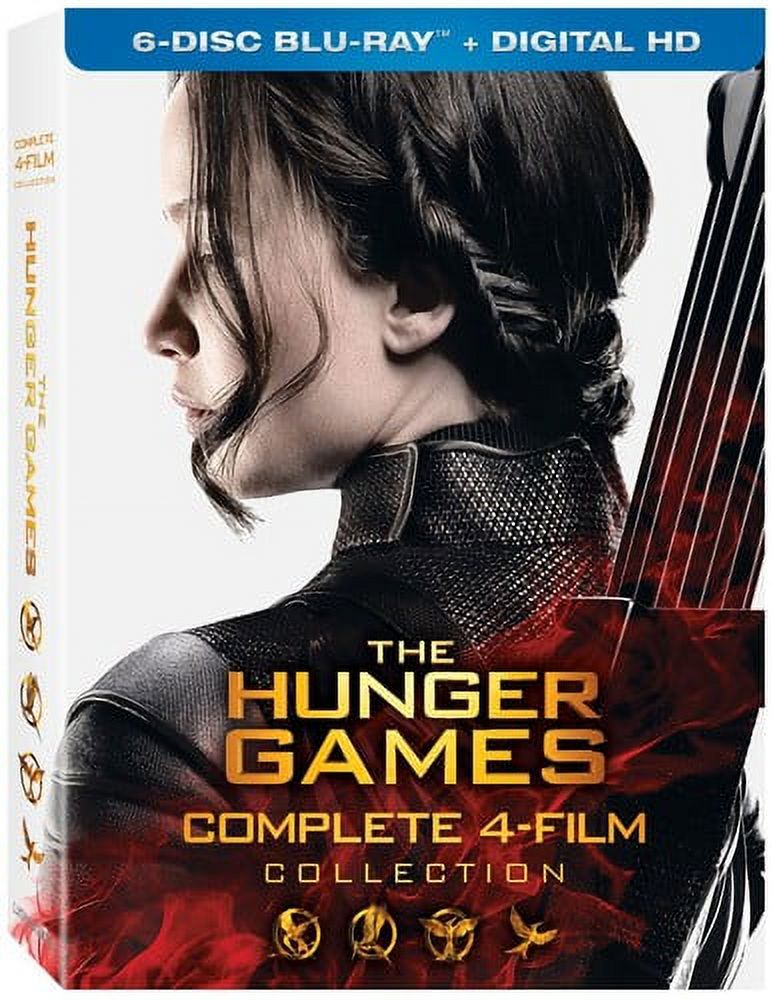 The Hunger Games: Complete 4-Film Collection (Blu-Ray) - image 1 of 2