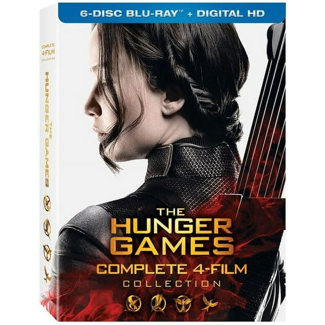 The Hunger Games: Complete 4-Film Collection (Blu-Ray)