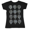 thumbnail image 1 of The Hunger Games Girls Juniors T-Shirt - Stone Circles of all 12 Districts Image (Small), 1 of 1