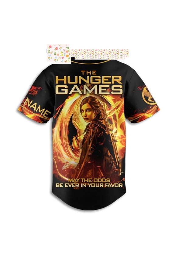 The Hunger Games May The Odds Be Ever In Your Favor Personalized Baseball Jersey
