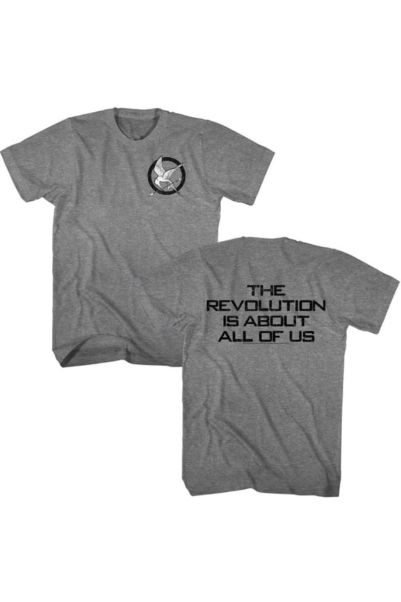 The Hunger Games May The Odds Graphite Heather T-Shirt