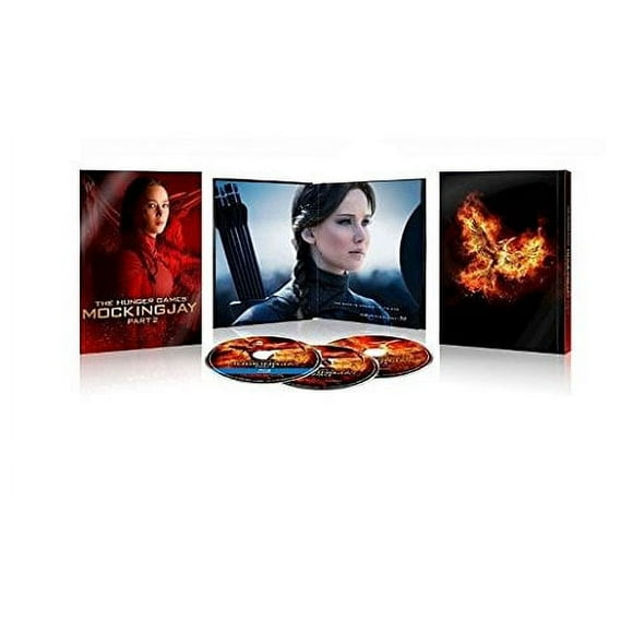 The Hunger Games: Mockingjay Part 2 (3-Disc Deluxe Edition Blu Ray + DVD + Di...