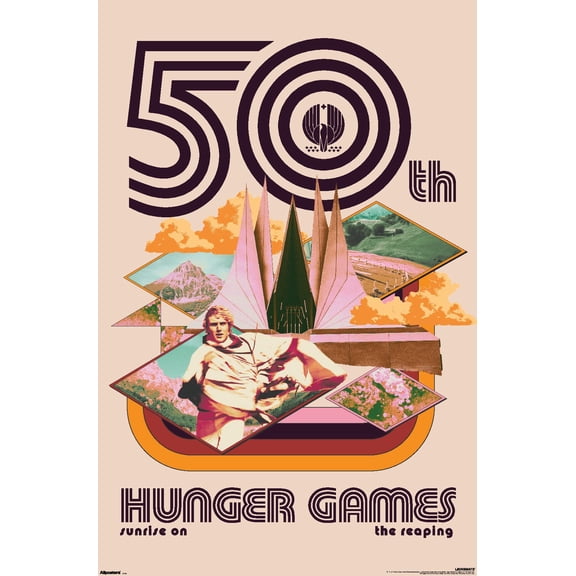 The Hunger Games: Sunrise on the Reaping (2026) - Group 50th Wall Poster, 22.375" x 34"