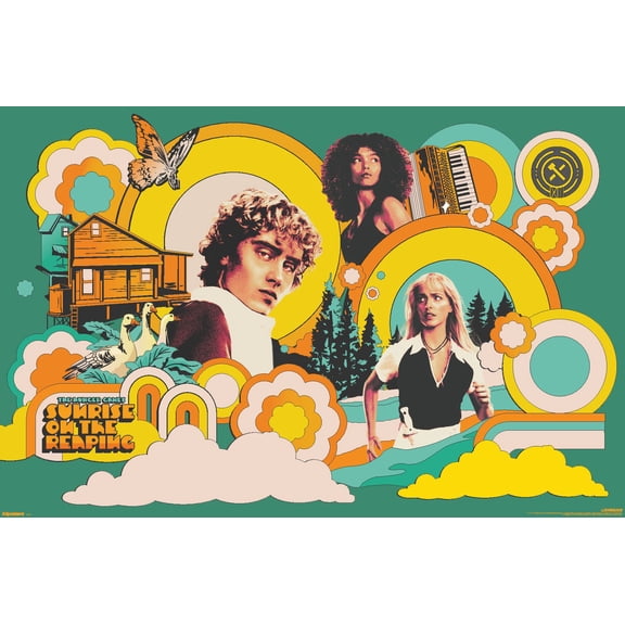 The Hunger Games: Sunrise on the Reaping (2026) - Group Circles Wall Poster, 14.725" x 22.375"