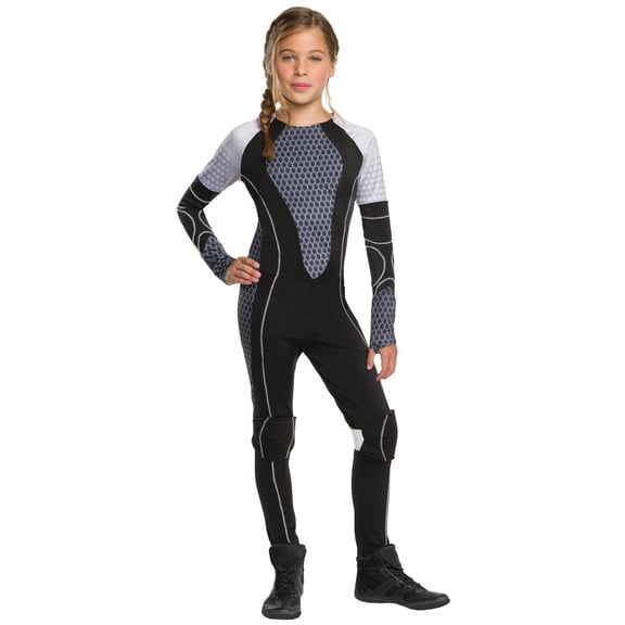 The Hunger Games: Catching Fire Katniss Everdeen Costume for Teens by Rubies, Women's Small