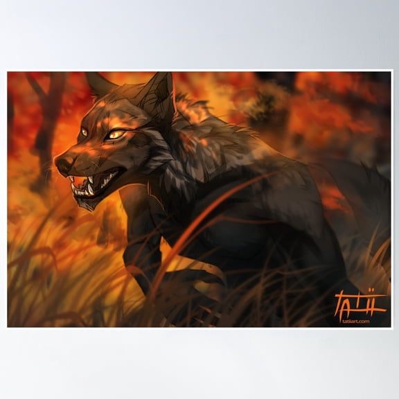 The Hunt Poster Wall Art, Modern Wall Decor, 8x12 UNFRAMED