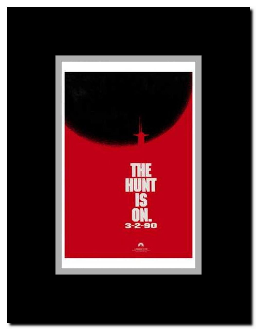 The Hunt for Red October Framed Movie Poster