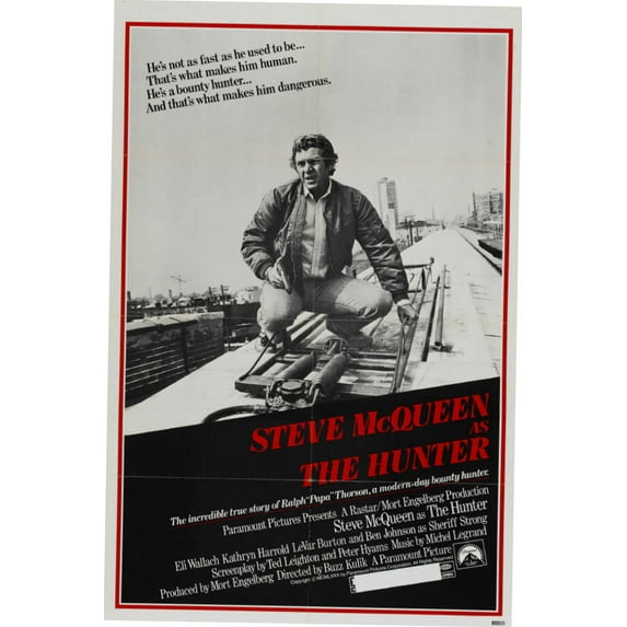The Hunter Movie Poster Print on Metal Sign 8In x 12In Size: 8x12 Multi-Color Square Adults Posters