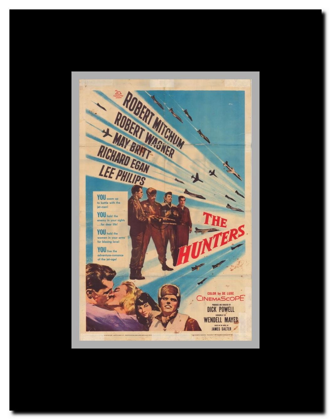 The Hunters Framed Movie Poster