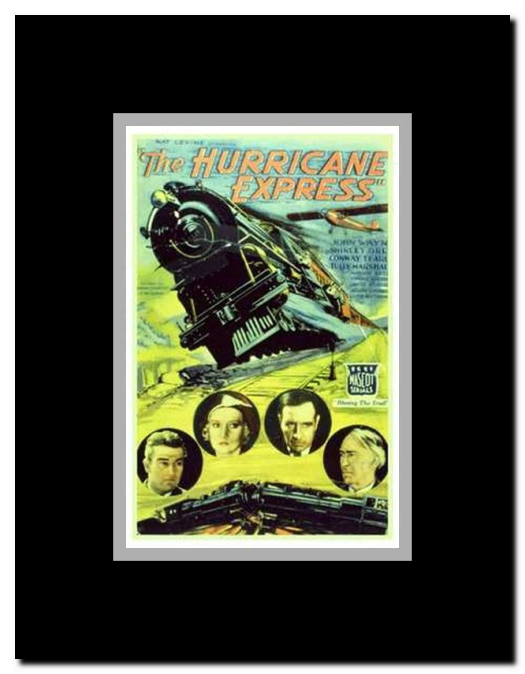 The Hurricane Express Framed Movie Poster