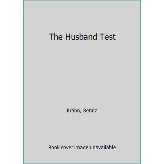 Pre-Owned The Husband Test (Hardcover) 0786241292 9780786241293