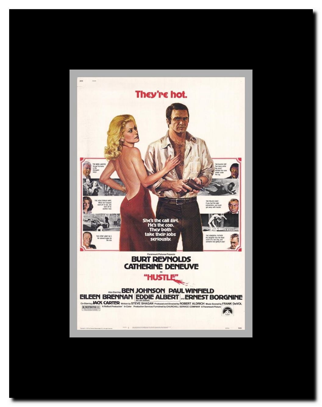 The Hustle Framed Movie Poster