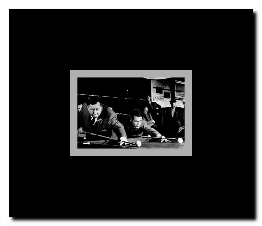 The Hustler Framed Movie Poster
