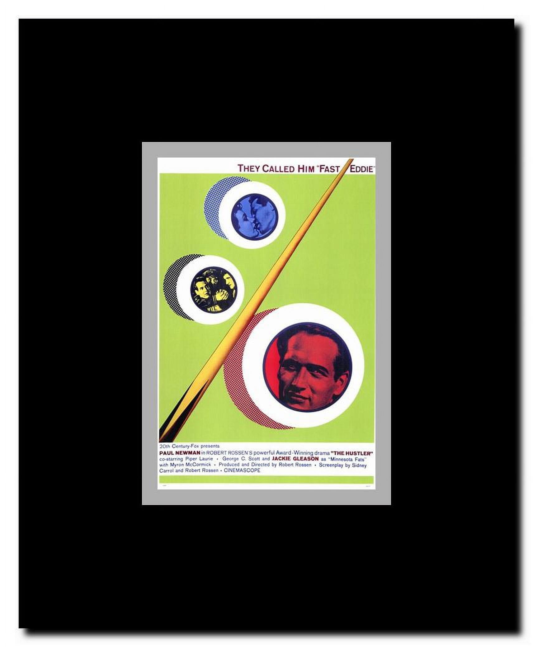 The Hustler Framed Movie Poster