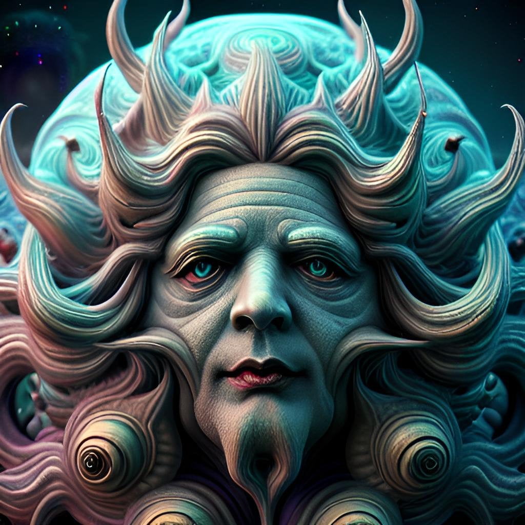 The Hypnos Hierarchy Canvas Wall Art