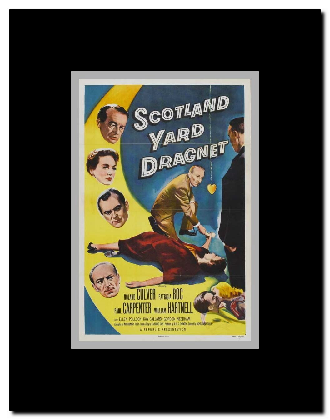The Hypnotist Framed Movie Poster