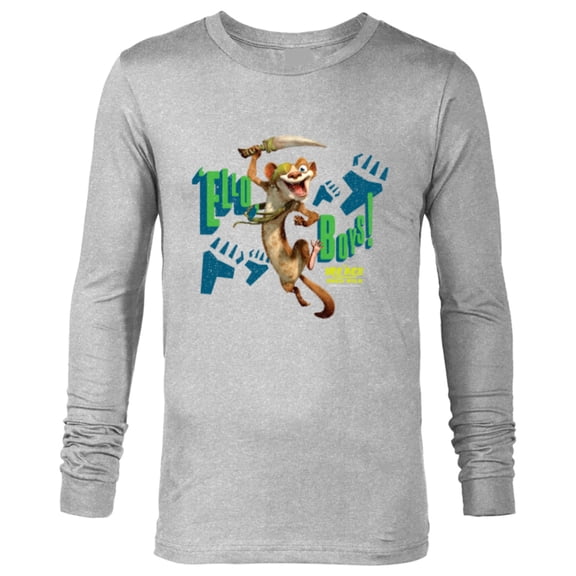 The Ice Age Adventures of Buck Wild ’Ello Boys - Long Sleeve T-Shirt for Men - Customized-Athletic Heather