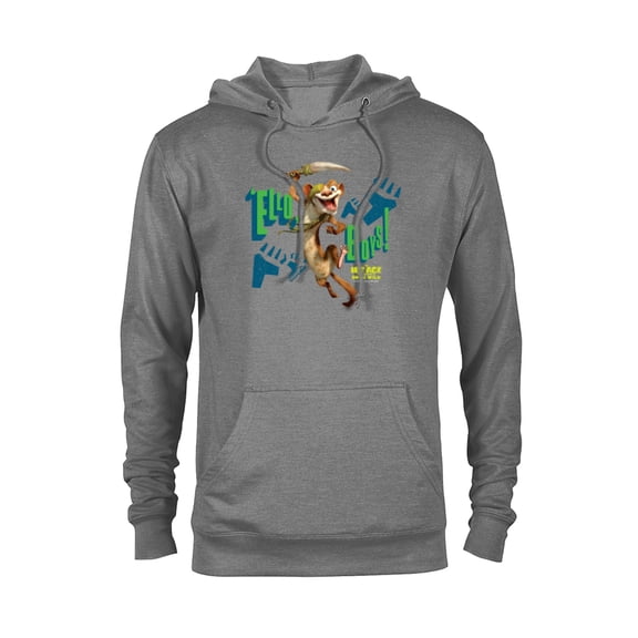 The Ice Age Adventures of Buck Wild ’Ello Boys - Pullover Hoodie for Adults - Customized-Graphite Heather