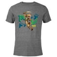 thumbnail image 1 of The Ice Age Adventures of Buck Wild ’Ello Boys - Short Sleeve Blended T-Shirt for Adults - Customized-Dark Heather, 1 of 5