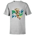 thumbnail image 1 of The Ice Age Adventures of Buck Wild ’Ello Boys - Short Sleeve T-Shirt for Kids - Customized-Athletic Heather, 1 of 5